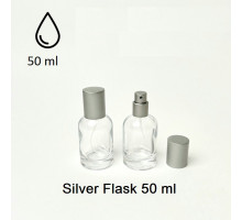 Флакон стекло 0,05 мл Silver Flask