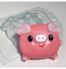 Свинка - Пухляшка ЕХ, 1 шт, форма пластиковая