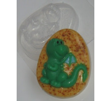 Дракоша ЕХ, 3 шт, форма пластиковая