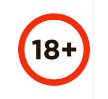 Наклейки "18+", 1 лист