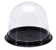 Коробка Купол Черная 11*8 см, 50 шт