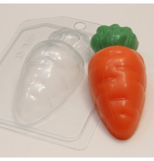 Морковка мультяшная ЕХ, 1 шт, форма пластиковая