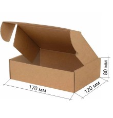 Почтовая коробка 170*120*80 мм, 1 шт