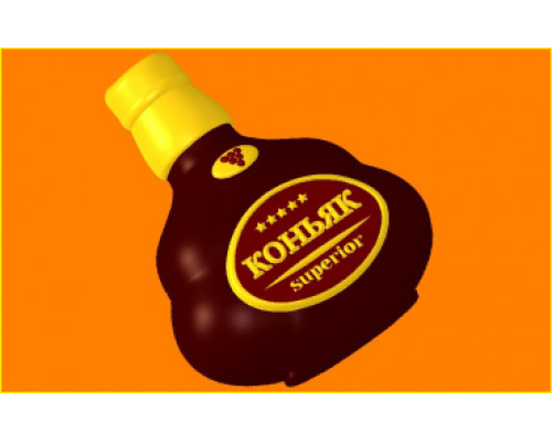 Коньяк БП, 1 шт, форма для мыла пластиковая