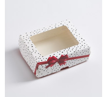 Коробка "Красный бант" 10*8*3,5 см, 1 шт