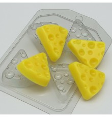 Сыр треугольный (4 мини) EX, 1 шт, форма пластиковая