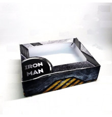 Коробка №46 "Iron man", 15*11*4 см, 10 шт