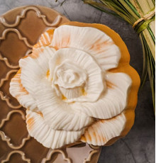 Роза фактурная ТД, 1 шт, форма пластиковая