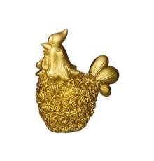 Петух золотой 3D, форма силиконовая