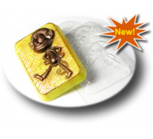 Мартышка деловой МФ, форма для мыла пластиковая