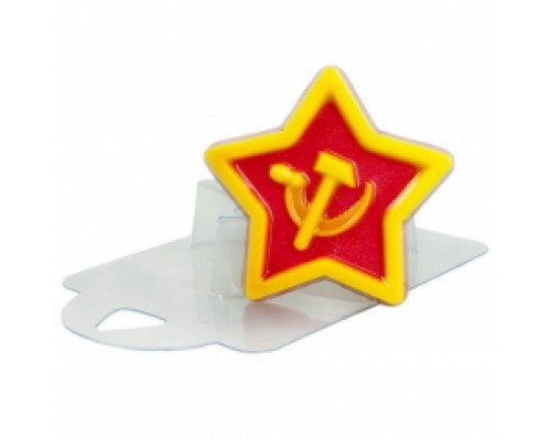 Звезда патриота ТД, форма пластиковая