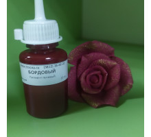 Бордовый, 10 г, пигмент гелевый