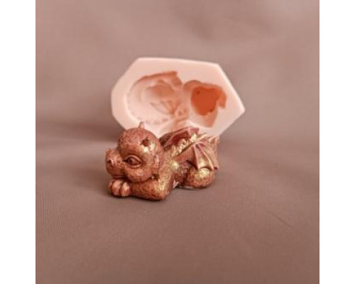 Дракон Нэсси 3D, форма силиконовая