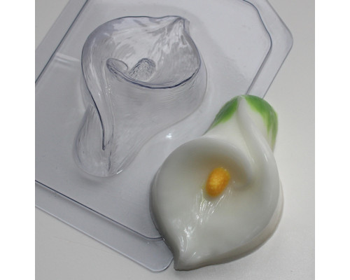 Калла, форма для мыла пластиковая