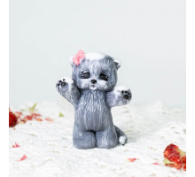 Кошка Алиса 3D, форма силиконовая