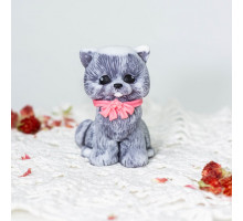 Кот Тимоша 3D, форма силиконовая