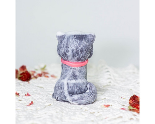 Кот Тимоша 3D, форма силиконовая