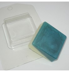 Квадрат/Мини ЕХ, форма для мыла пластиковая, 1шт