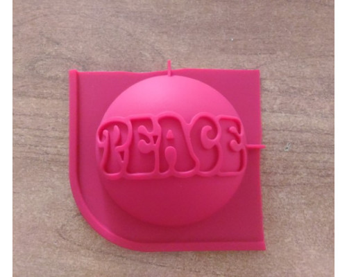 Сфера "Peace", форма силиконовая